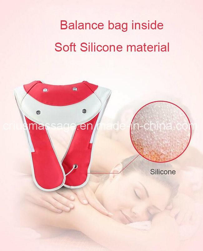 4D Technology Silicone Heating Tapping Neck and Shoulder Massager