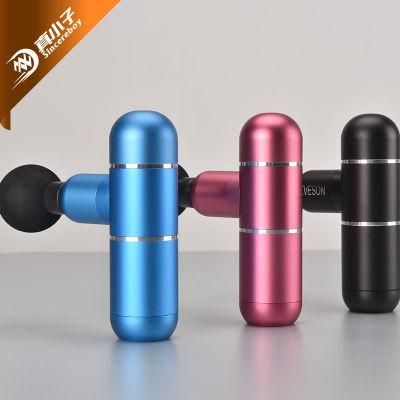 Aluminum Mini Portable Massage Gun Exercise Muscle Gun Body Massage Gun