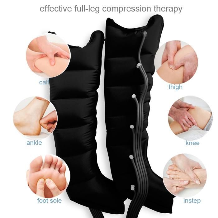 Xiamen Factory Directly Recahrgeable Air Compression Leg Recovery Systsem