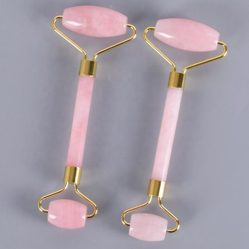 Rose Quartz Jade Roller Massager Anniversary Gift