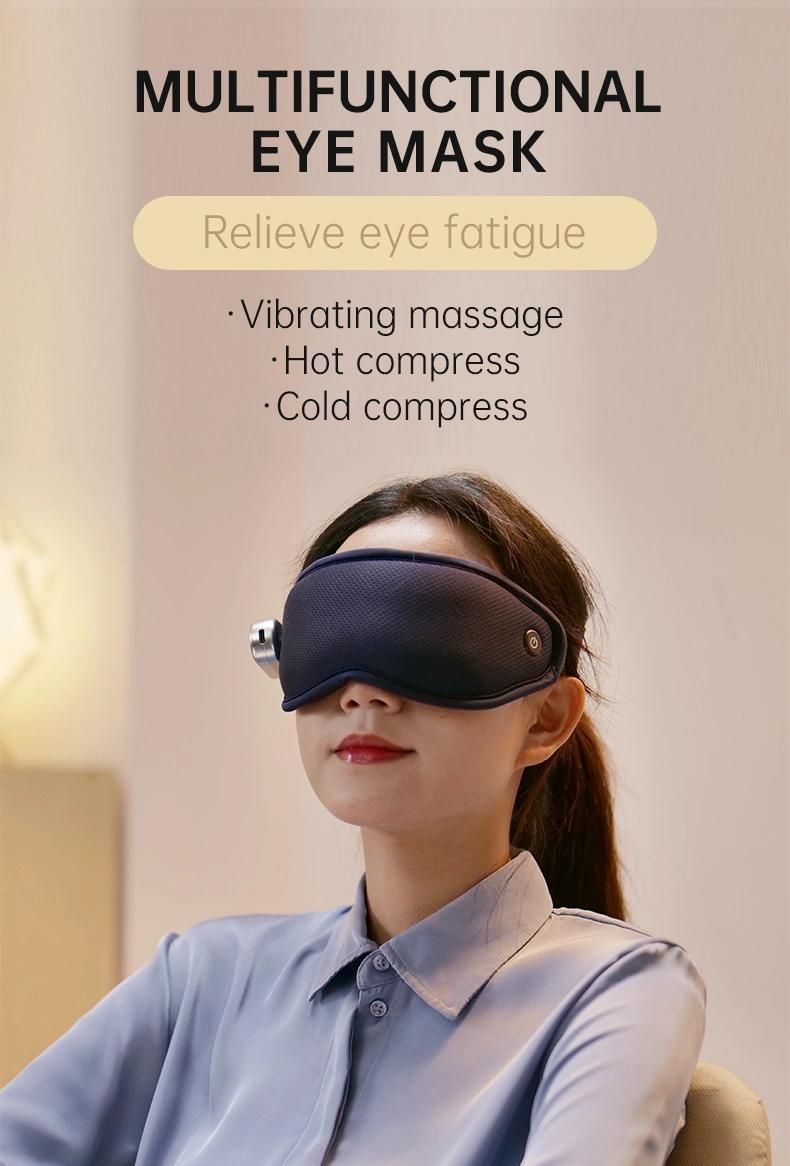 Massage Eye Mask Cold and Hot Ice Mask Heat Eye Shade Smart Steam Eye Mask