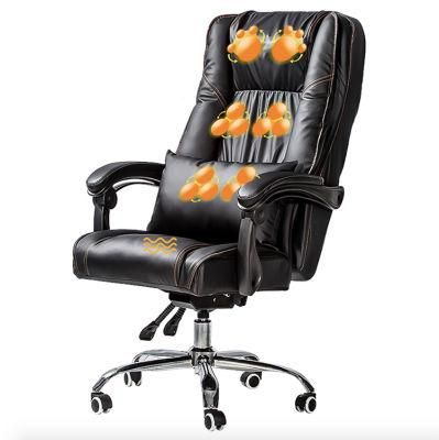 Hot Selling OEM Electric 3D Body Shiatsu Executive Chair Massage Vibration and Heating Luxury Swivel Office Massage Chair