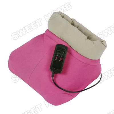 Electric Heated Kneading Roller Feet Massage Device Gift Thermal Shiatsu Foot Massager