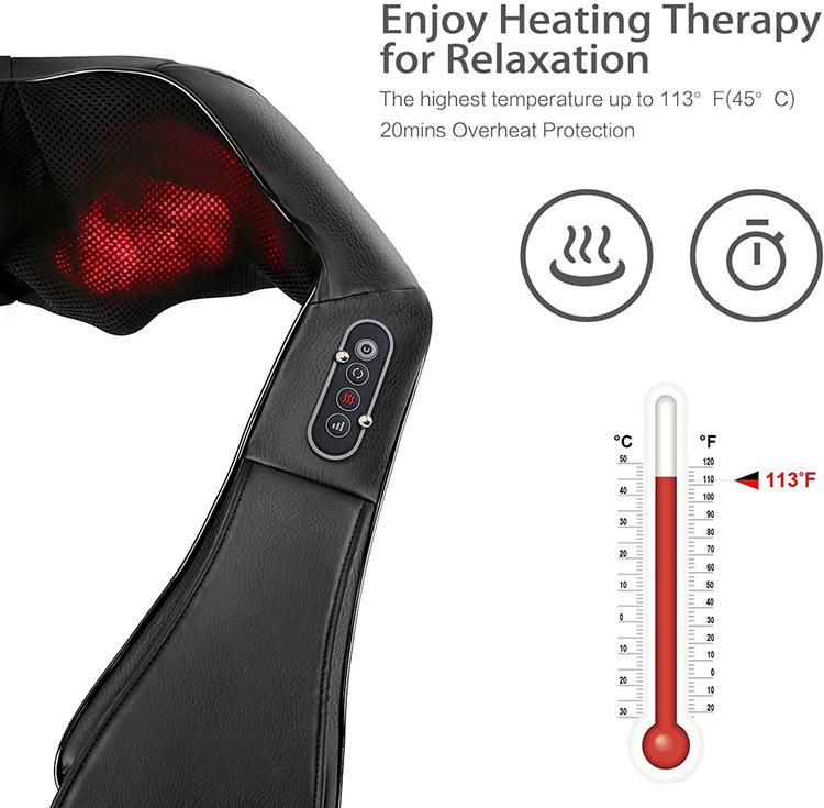 Neck and Shoulder Tapping Massager Belt