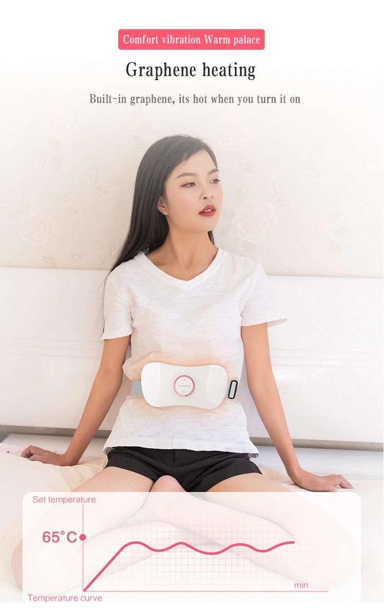 Fast Heating Pad Electric Cordless Heated Waist Belt Menstrual Heating Massaging Pad