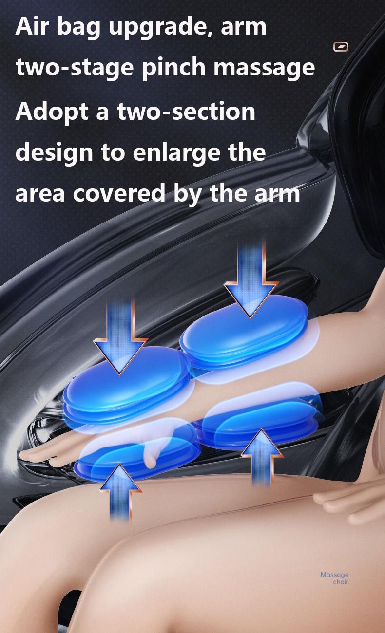 Sauron 2022 3D Silicone Imitation Hand Massage Machanism Intelligent Control Massager Chair