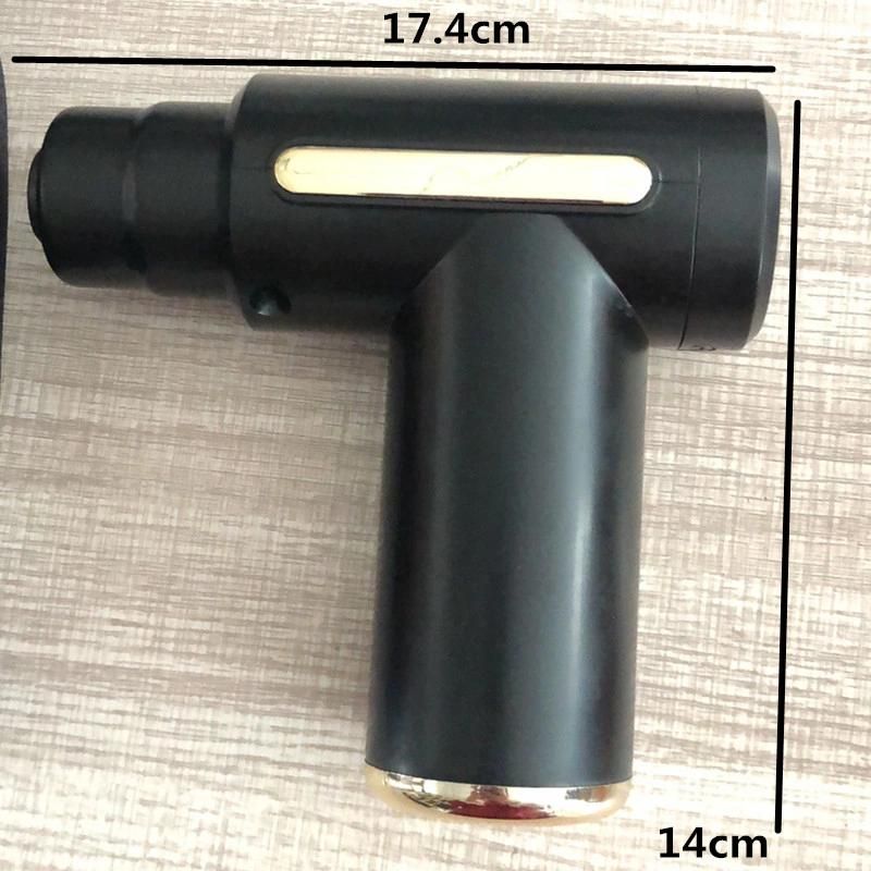 Mini Muscle Deep Tissue Body Fascia Massage Gun with 4 Heads