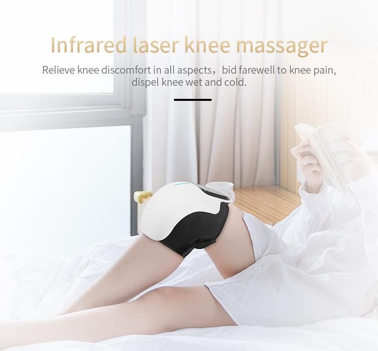 Electric Smart Lnfrared Physiotherapy Massager Products Vibration Heating Knee Massager with LED Touch Screen