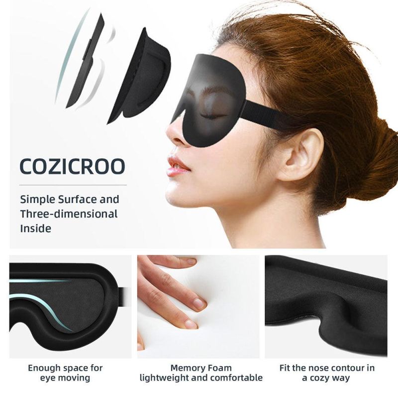 High Quality OEM Travel Cotton Eye Mask Eyemask