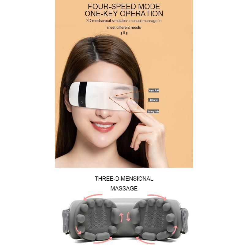 New Tech Eye Massager with Heating Function Neck Massager for Eye Warm Care for Relax and Reduce The Dark Cycle of Eye