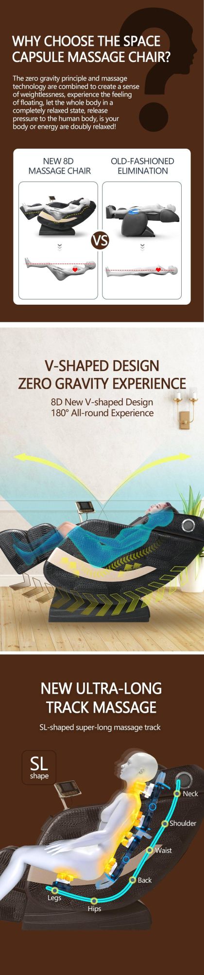 Omeik Latest Cheap Full Body Zero Gravity Electric Home Use Body Care Massage Chair for Distributor Sale