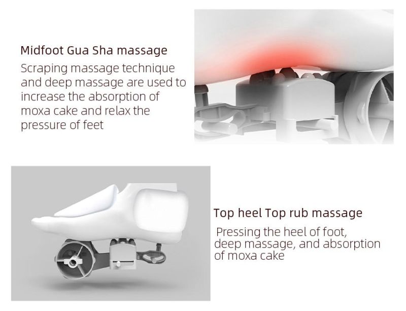 Moxibustion Vibrating Foot Massager Made in China