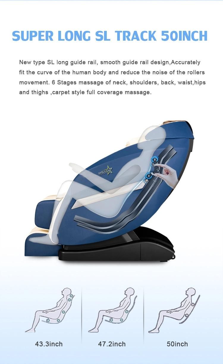 Best L Shape Home 3D Zero Gravity Massage Chair