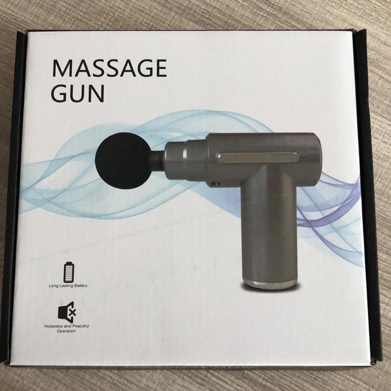 Mini Muscle Deep Tissue Body Fascia Massage Gun with 4 Heads