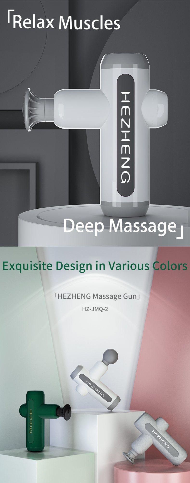 Rechargeable Hand Held Deep Tissue Massager Massage Attachments for Massage Gun Muscle Gun