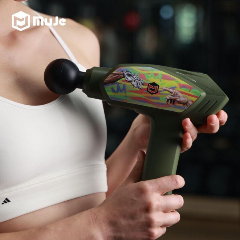 High Quality Vibration Massager for Soothes Muscle Massage Gun