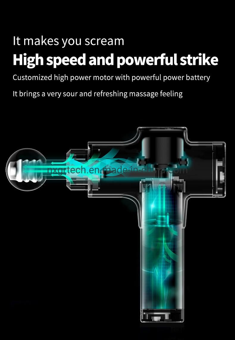 2021 Deep Tissue Fascia Gun Muscle Massage Gun