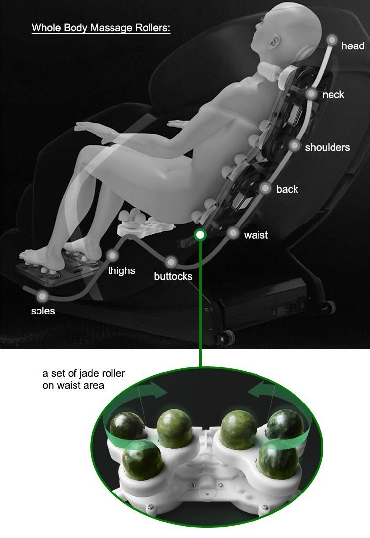 Massage Chair Cheap Price Wholesale Electric Full Body Airbags Kneading Shiatsu Massage Chair