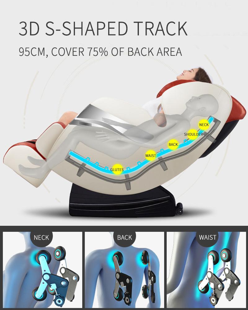 3D Zero Gravity Electric Massage Chair, MW-M890