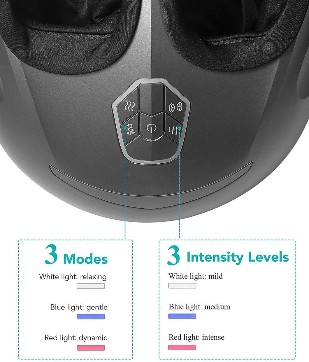 Shiatsu Foot Massager with 3 Level Heat, 5 Level Intensity, Kneading Function