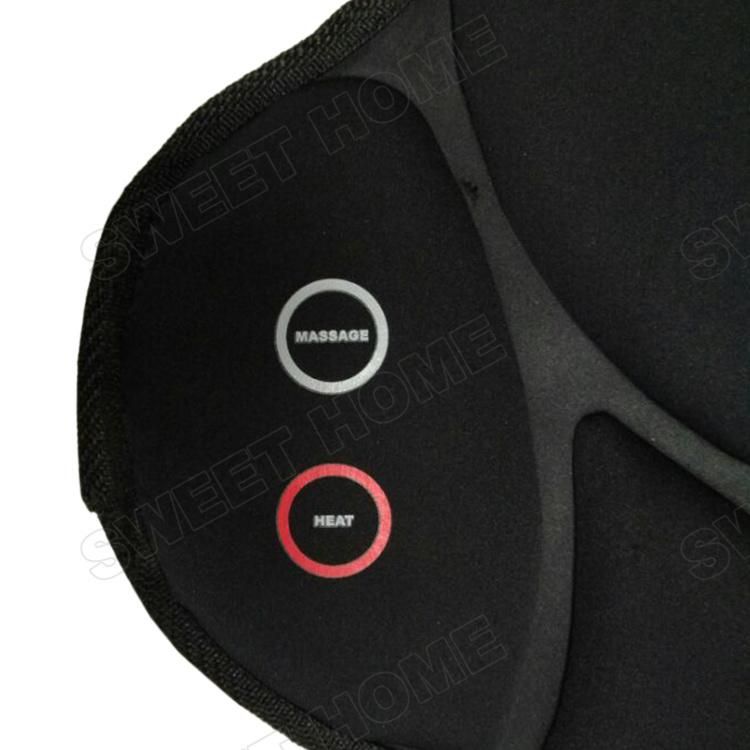 Mini Electric Portable Car Seat Massage Cushion Vibrator Shiatsu Back Massager