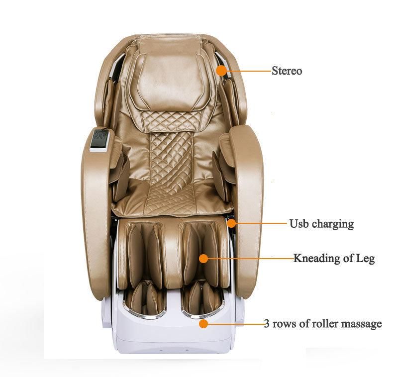 Multifunctional Luxury Massage Chair with SL-Shape Music Player