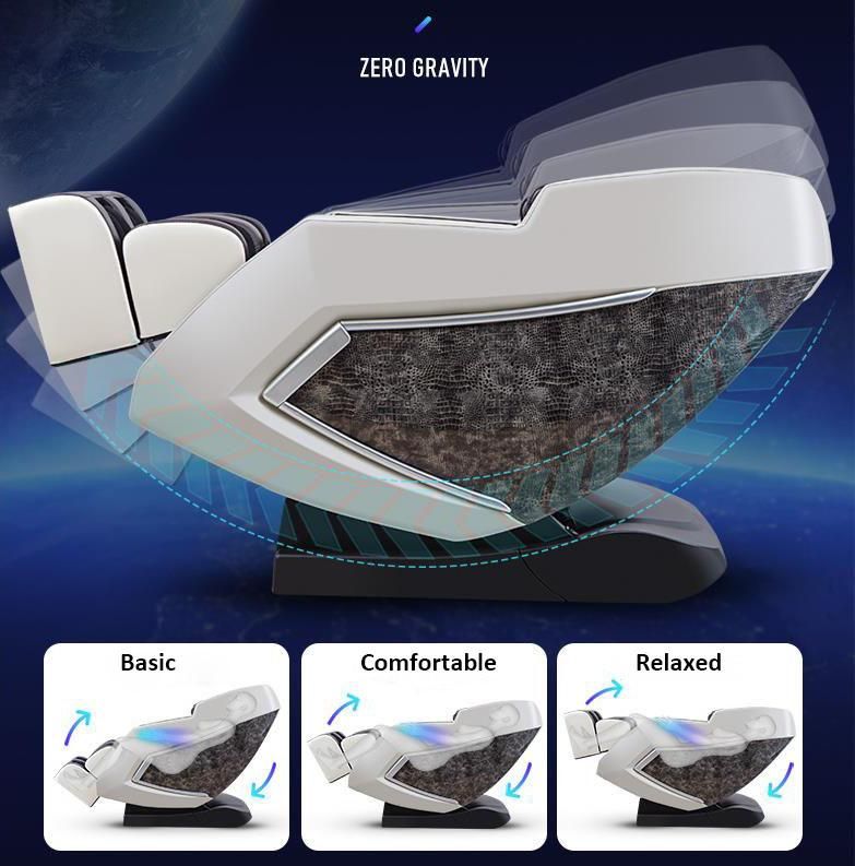 Adjustable Automatic Zero Gravity SL Guide Massage Chair