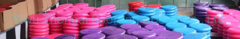 PVC Inflatable Wiggle Seat Yoga Massage Balance Pad Disc Wobble Cushion