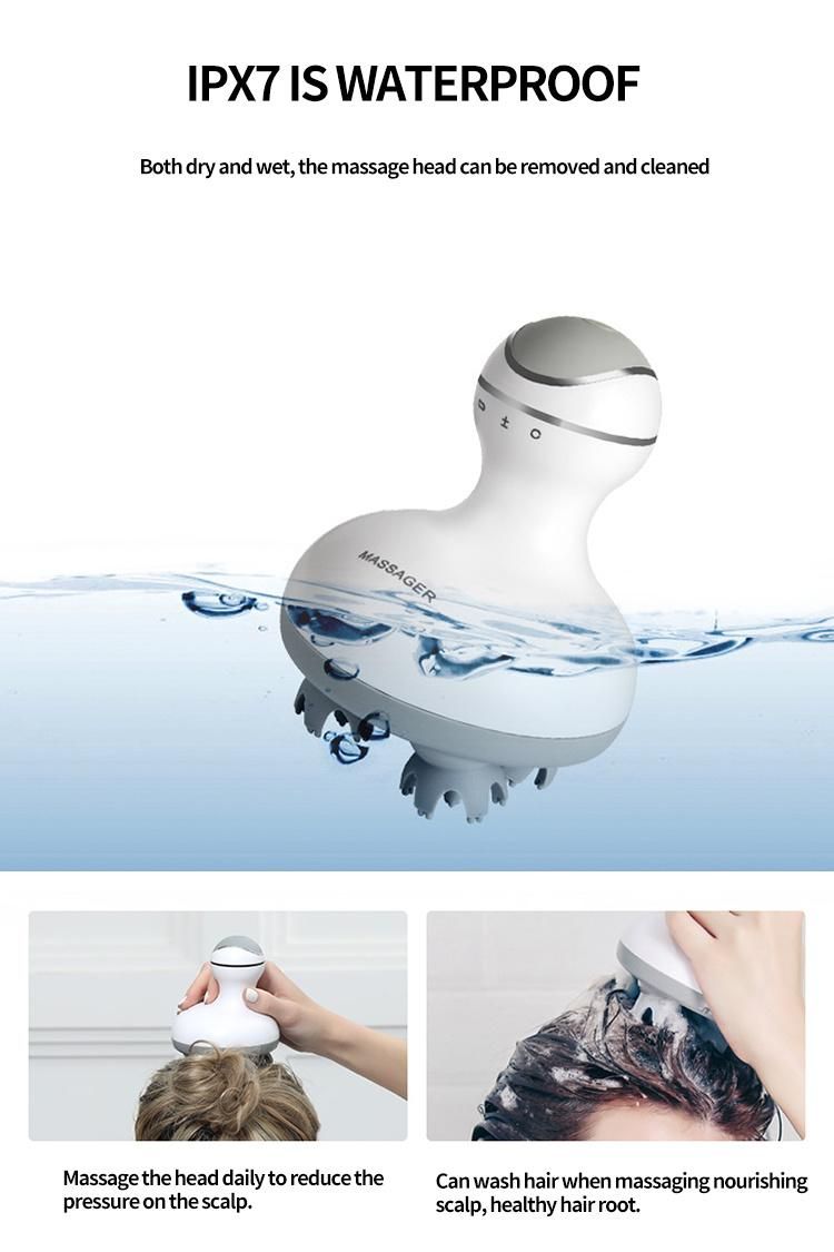 Rotating Hair Massage Scalp Head Claw Massager