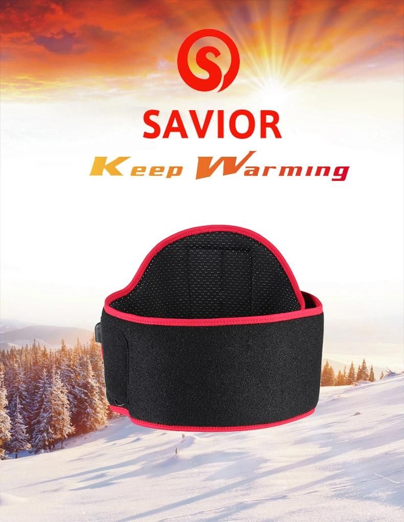 Wholesale Quality Heating Waist Belt Winter Outdoor Keep Warm For Women Back Pain Adjustable Portable Heated Waist Belt