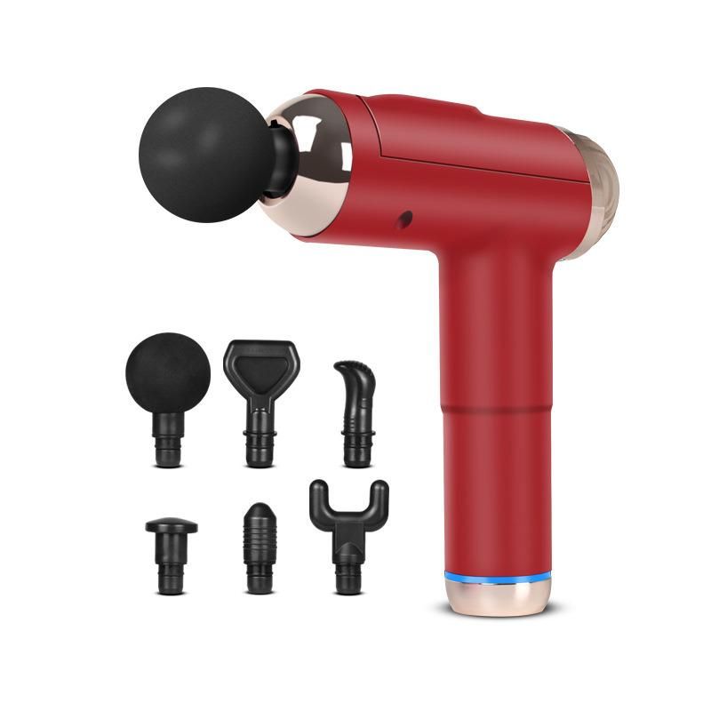 Optional Multiple Modes High-Intensity Vibration Fascia Gun Muscle Massage Gun with Portable Travel Case