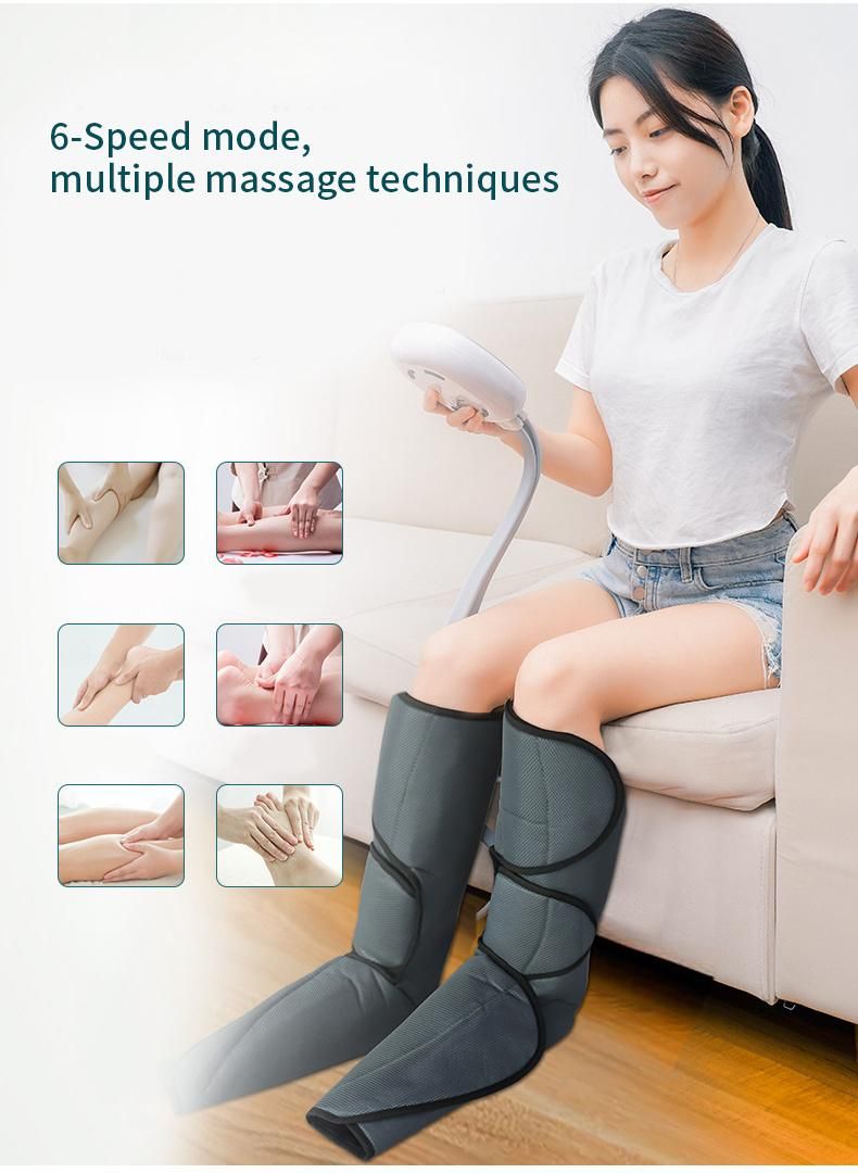 Good Quality Air Pressure Leg Massage Machine Professional Massage Leg Massager Similated as Hand Massage