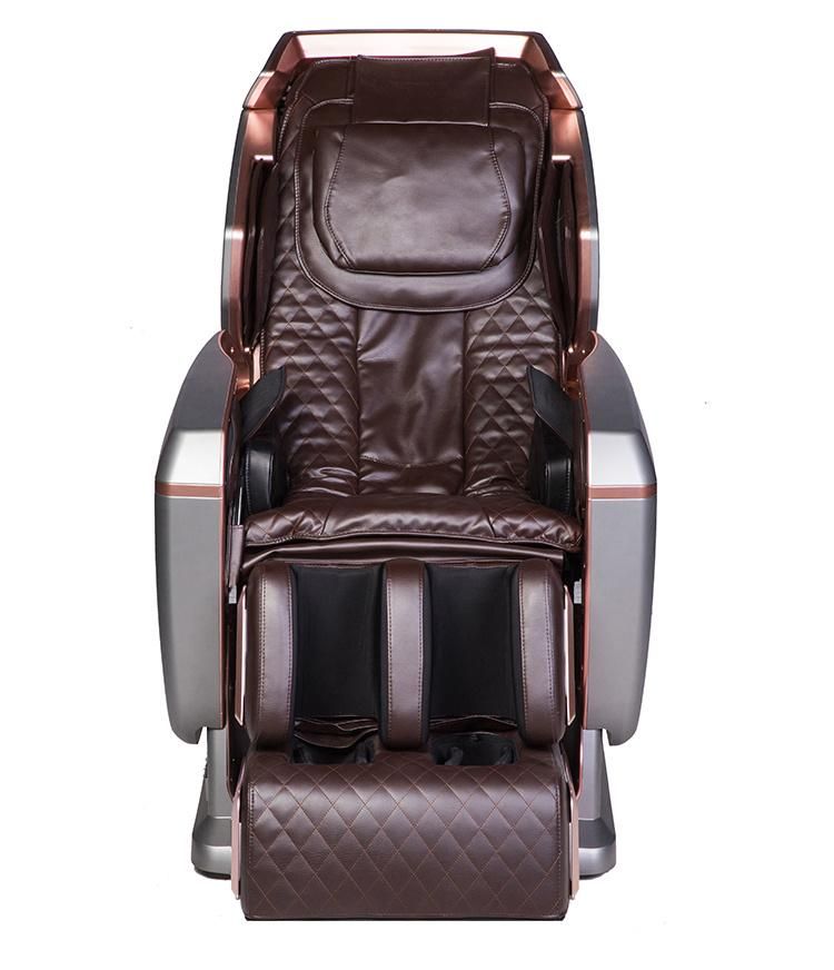 Luxury Electric Full Body SL Track Thai Stretch Shiatsu Zero Gravity Space Capsule 4D Recliner Massage Chair