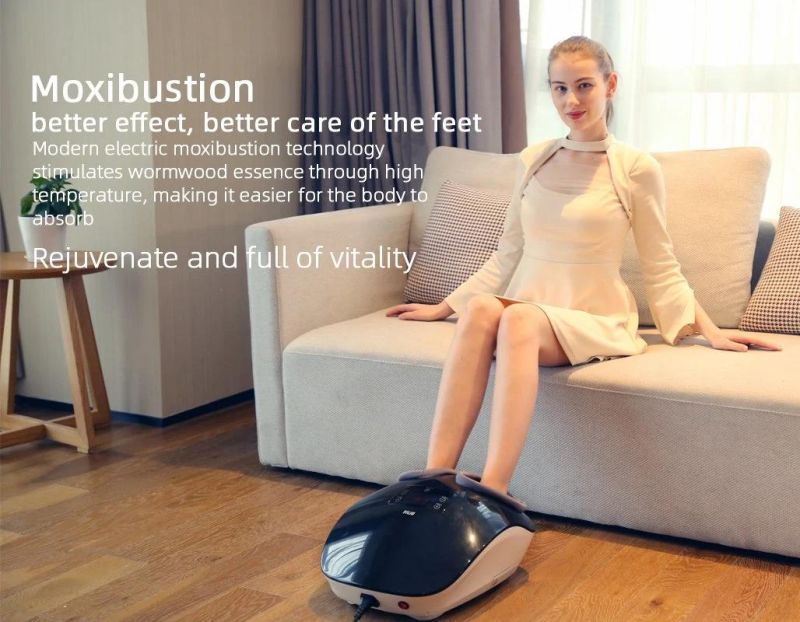 Hot Sale Filio Shiatsu Foot Massager with Heat Plant Wormwood