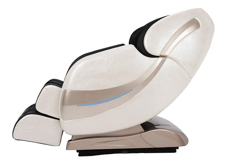 OEM SL Track Luxury Electric Infrared Heat Shiatsu Masaje 3D Zero Gravity Jade Massage Chair with Bluetooth Music