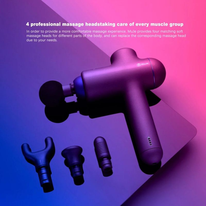 4 Speeds Percussion Handheld Tissue Massager Massage Gun