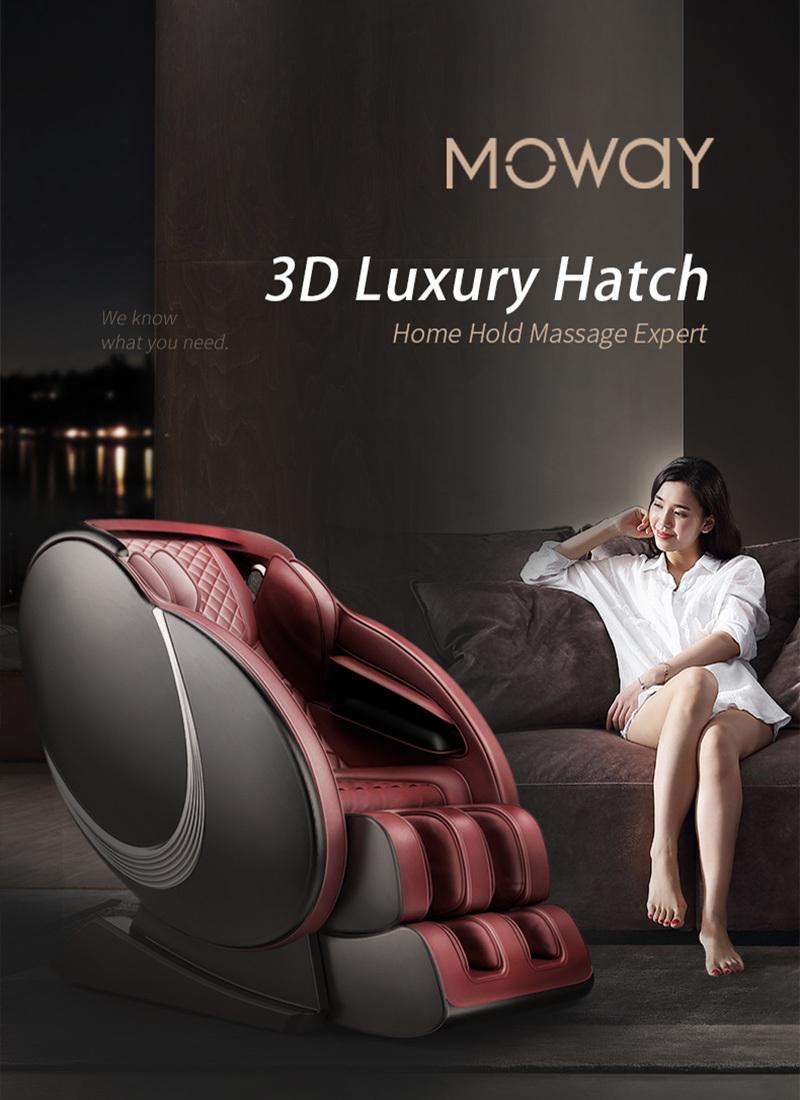 2022 Best Luxury Design Full Body Massage Chair MW-960L White