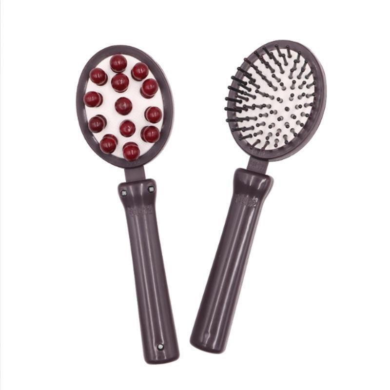 Wooden Double Head Massage Hammer Multifunctional Massage Stick