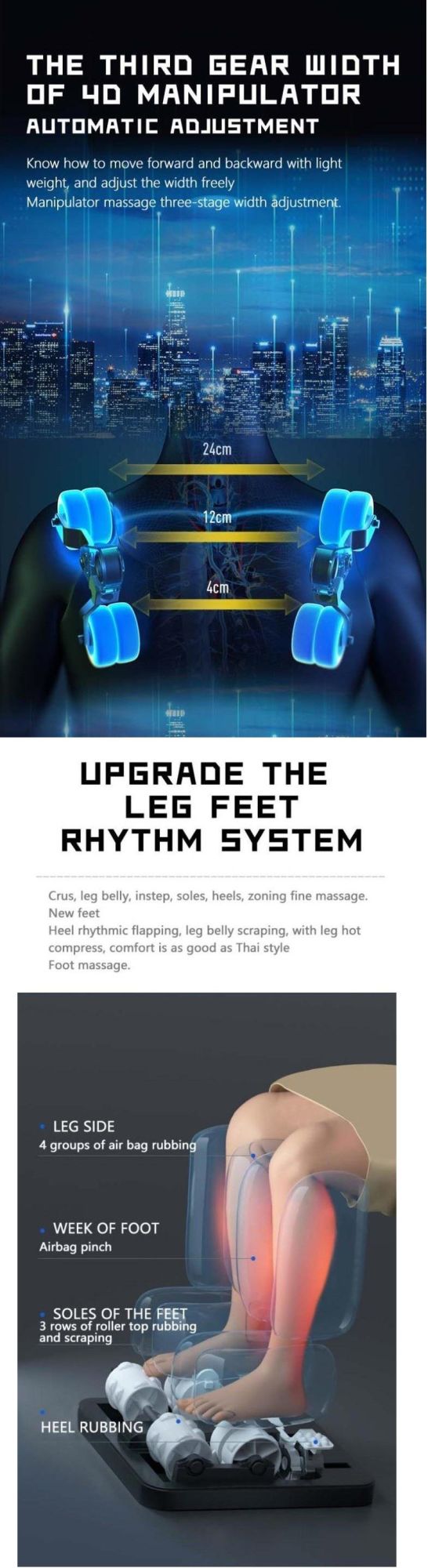 New Zero Gravity Space Massage Chair The Best Massage Experience