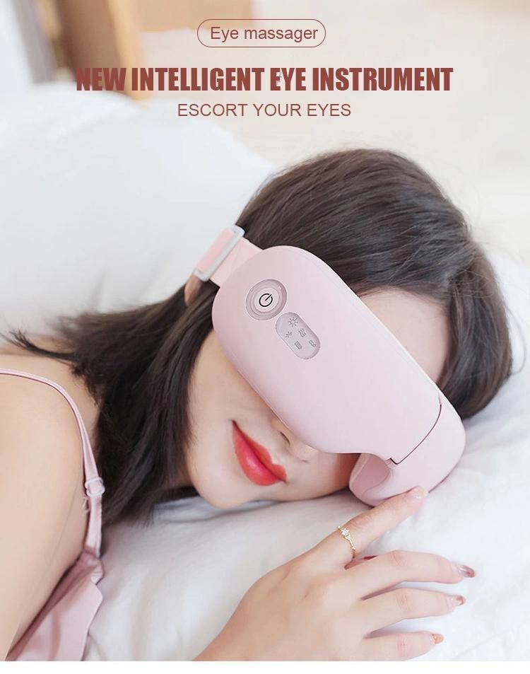 Echargeable Electric Foldable and Portable Eye Massager with Air Pressure