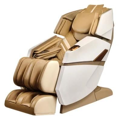 Office Relaxing Flexible SL Roller Track Massage Chair Body Machine