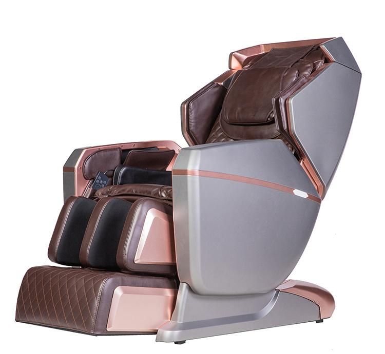 Luxury Electric Full Body SL Track Thai Stretch Shiatsu Zero Gravity Space Capsule 4D Recliner Massage Chair