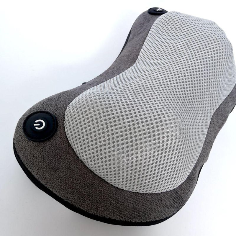 Hot Selling Factory Price Mini Smart Traveling Car or Home Shiatsu Kneading Head Full Back Neck Lumbar Massage Pillow