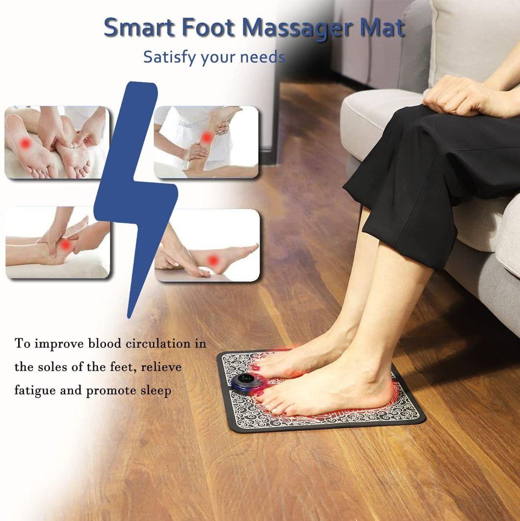 New Product Self Care EMS Foot Mat Massage Machine for Foot Massager and Leg Massager