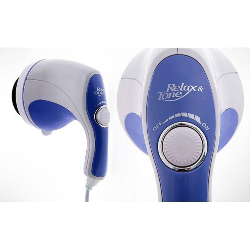 Handheld Electric Vibration Body Slimming Massager Body Spin Tone Relax Tone Massager