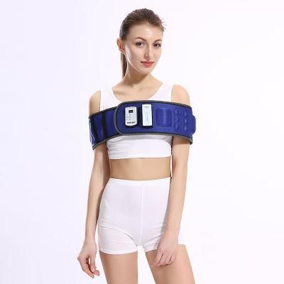 Professional Waist Trainer Ab Massage Slimming Belt Heat Vibrator for Woman