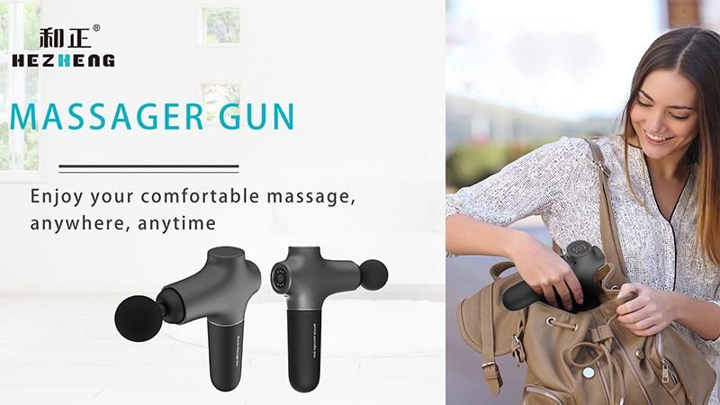 Deep Percussion Power Vibration Muscle Relax Sports Massager Gun with Lithium Battery Vibration Massager