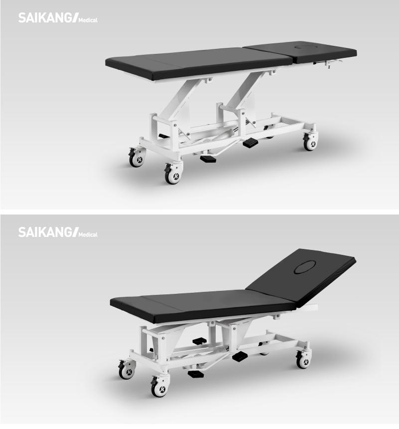 X14 Steel Multifunction Hydraulic Adjustable Folding Manual Hospital Examination Table