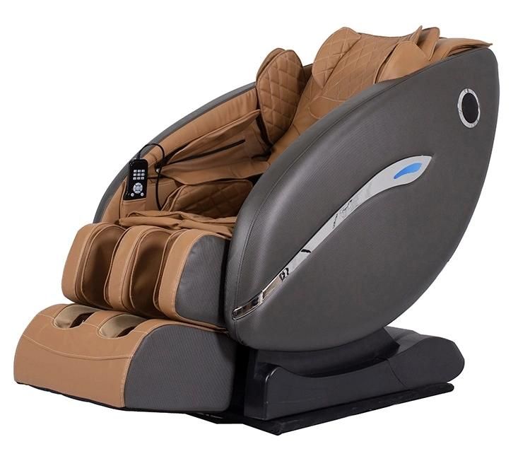 Electric Luxury SL Track Full Body Back Shiatsu 3D Zero Gravity Recliner Chair Massage