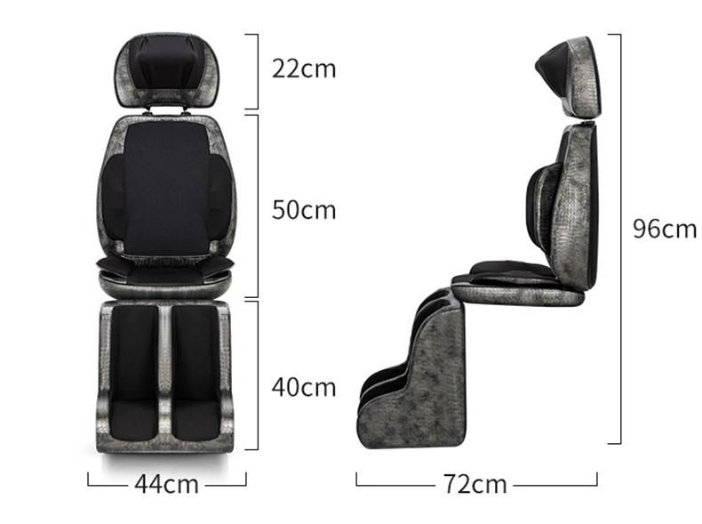 Fangao High Performance Equipment Heated Car Seat Shiatsu Massage Cushion